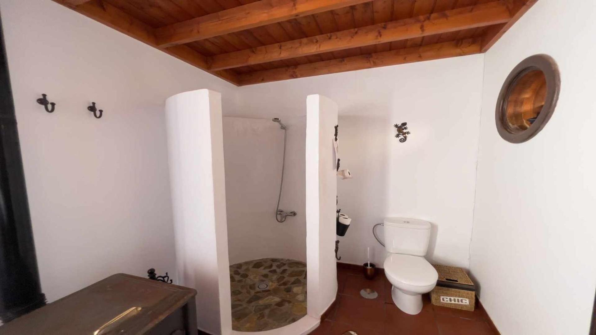 Preciosa Casa Cristian Y Maria Con Piscina Privada Villa Tias Bagian luar foto